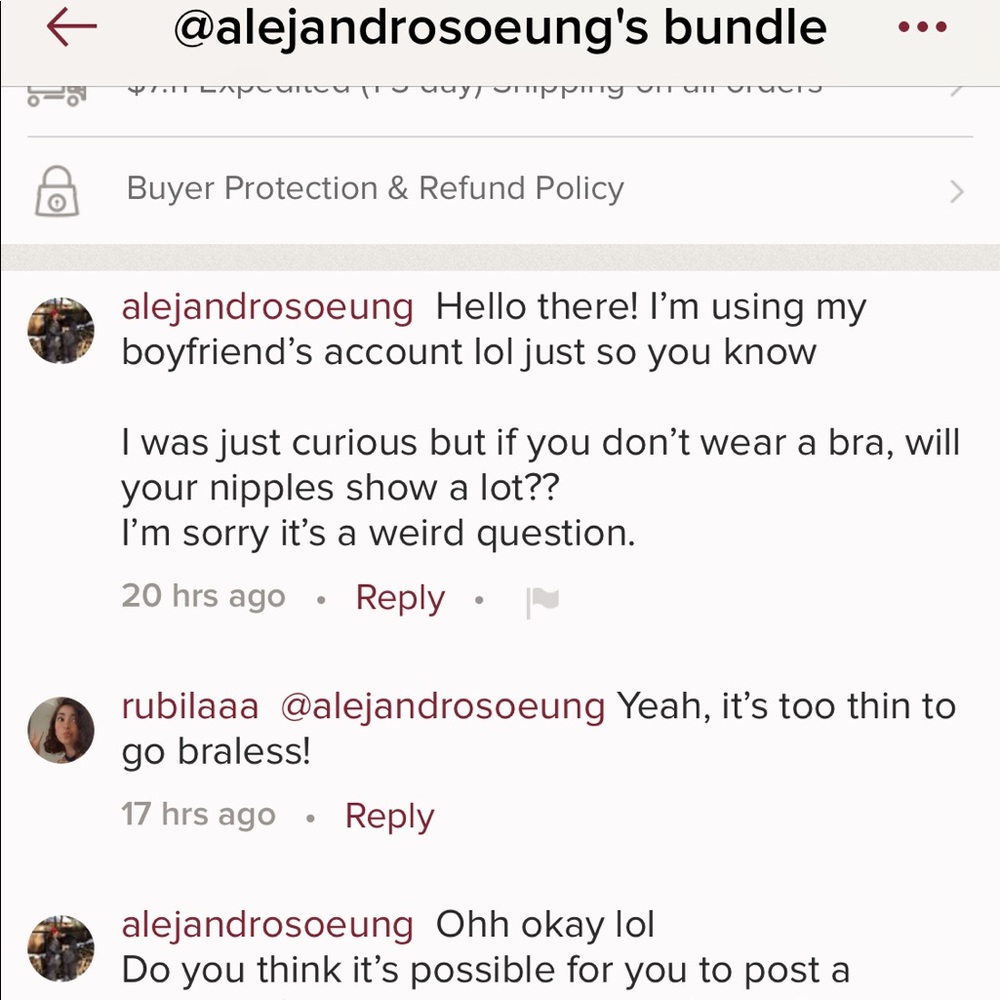 Please be careful with @alejandrosoeung